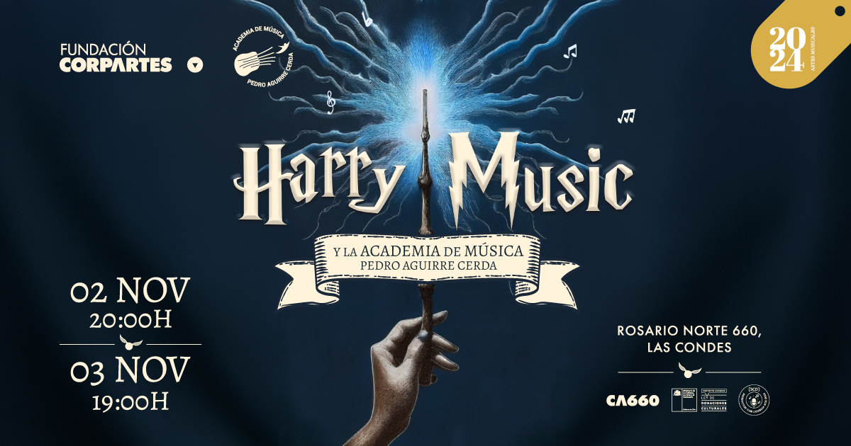Fundación CorpArtes presenta concierto con las melodías de Harry Potter – Estoy.cl